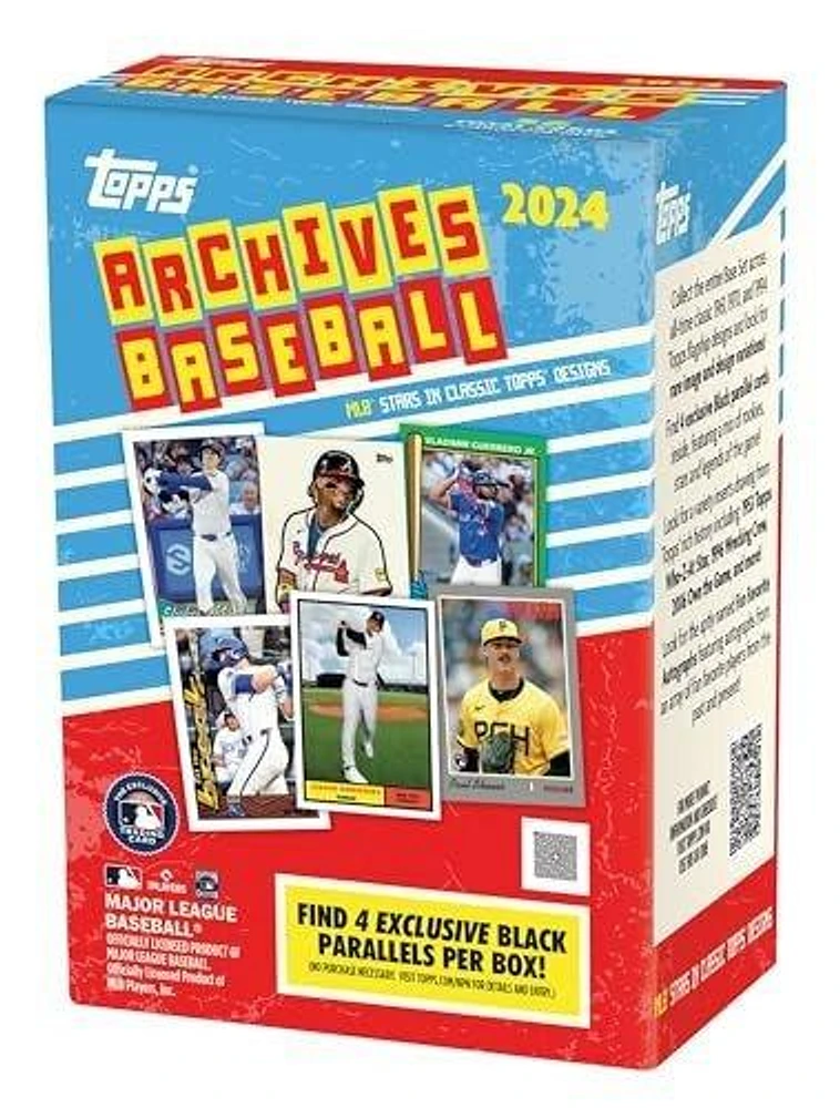 2024-25 Topps Archives MLB Baseball Value Box