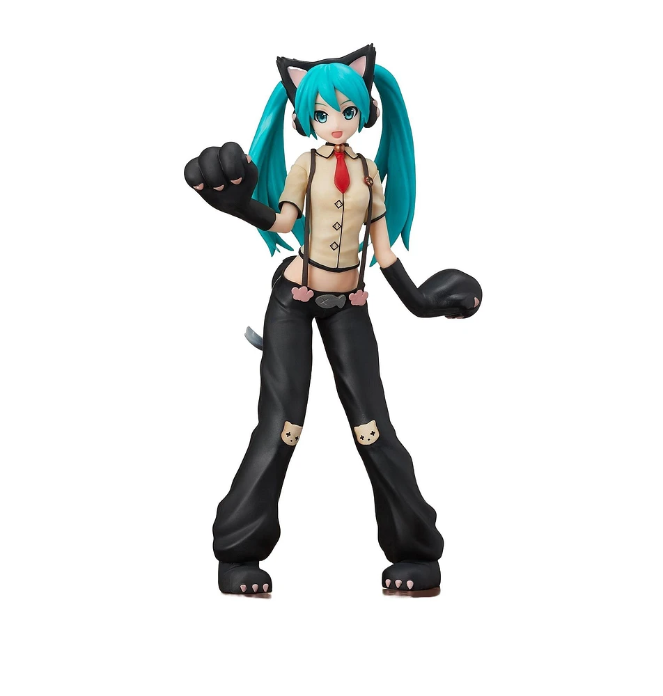 Banpresto Hatsune Miku: Project DIVA Arcade Future Tone SPM Hatsune Miku - Kitty Cat 9.1-in Figure