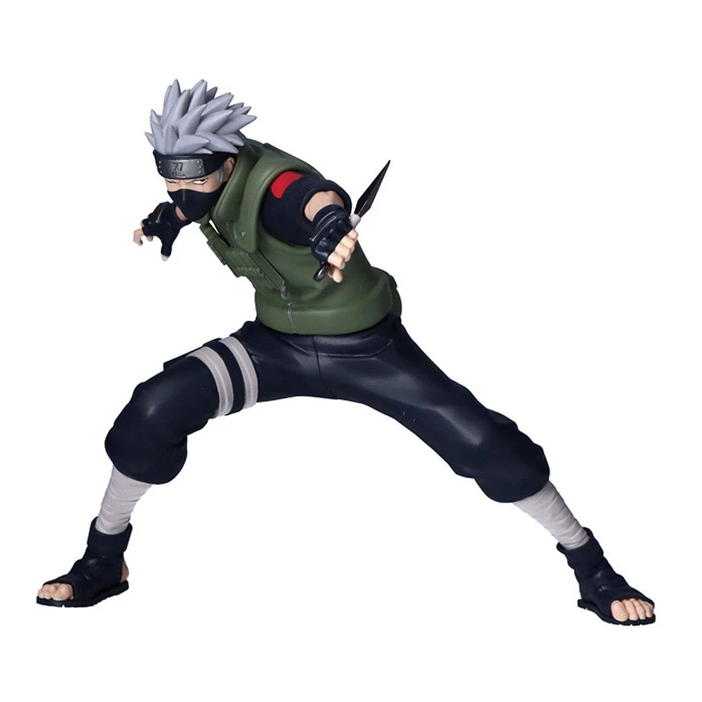 Banpresto Naruto Shippuden Vibration Stars Hatake Kakashi 5.1-in Statue