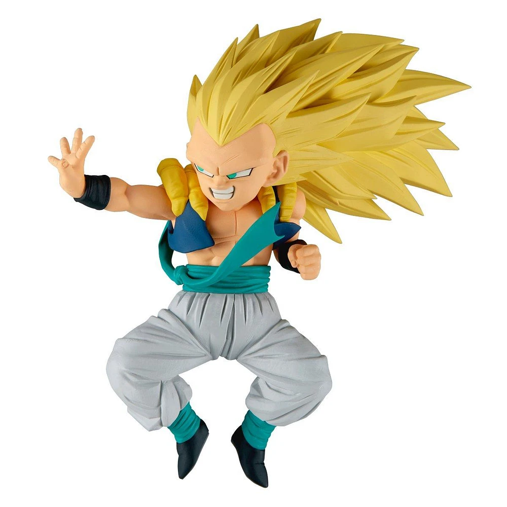 Banpresto Dragon Ball Z Match Makers Super Saiyan 3 Gotenks 4.3-in Statue