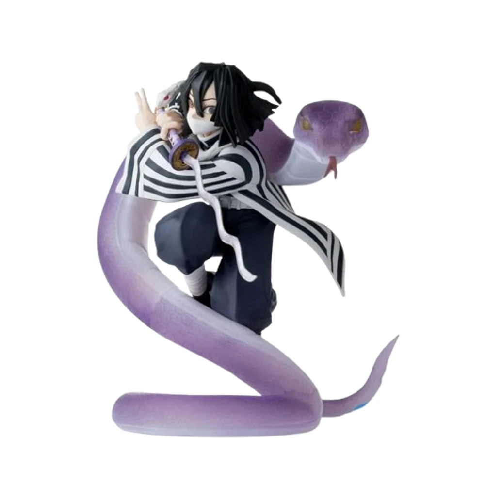 Xross Link Anime Demon Slayer: Kimetsu no Yaiba Obanai Iguro 5.5-in Statue