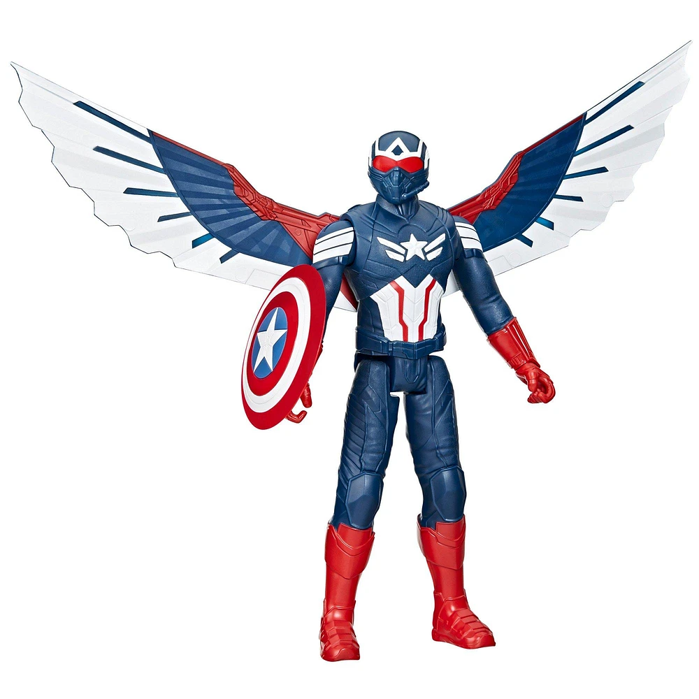 Marvel Studios Captain America: Brave New World - Captain America 12-in Action Figure Set