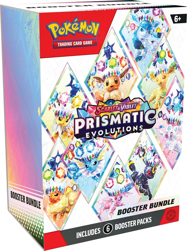 Pokemon Trading Card Game: Prismatic Evolutions Booster Bundle