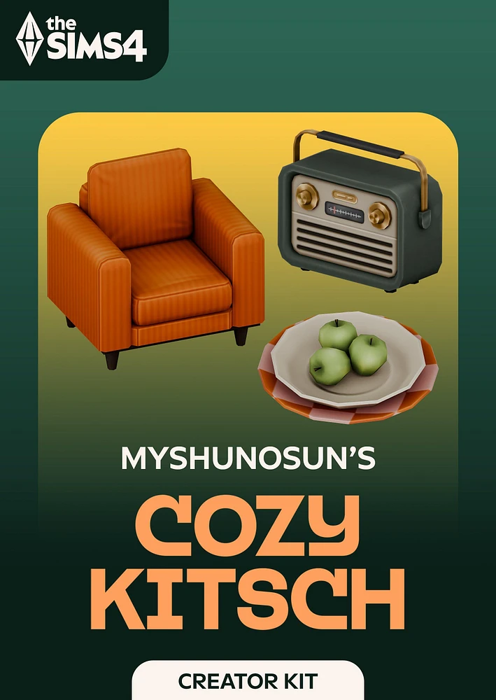 The Sims 4 Cozy Kitsch Kit - PC EA app