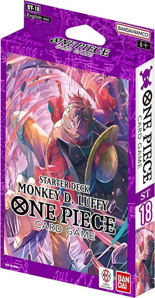One Piece Trading Card Game: Purple Monkey D. Luffy Starter Deck
