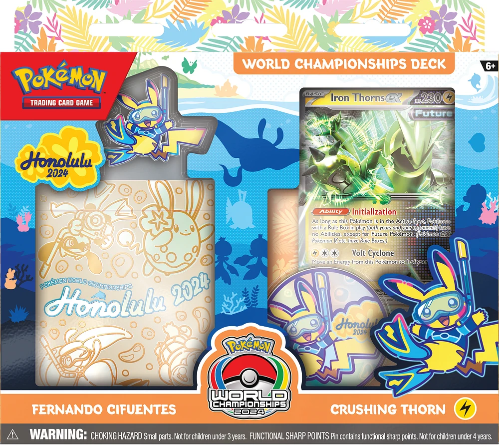 Pokemon Trading Card Game: World Championship Deck 2024 (Styles May Vary