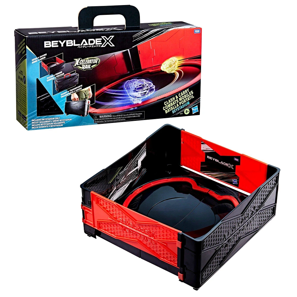 Hasbro Beyblade X Clash and Carry Beystadium