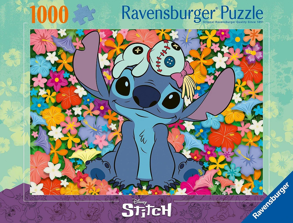 Disney Lilo and Stitch- Stitch 1000-Piece Puzzle