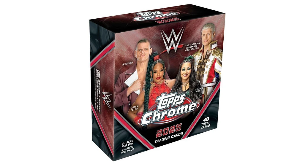 2025 Topps Chrome WWE Mega Box