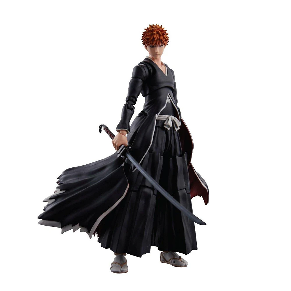 Tamashii Nations S.H.Figuarts Bleach Ichigo Kurosaki (Tenchain Zangetsu) Getsugatensho 7.1-in Action Figure