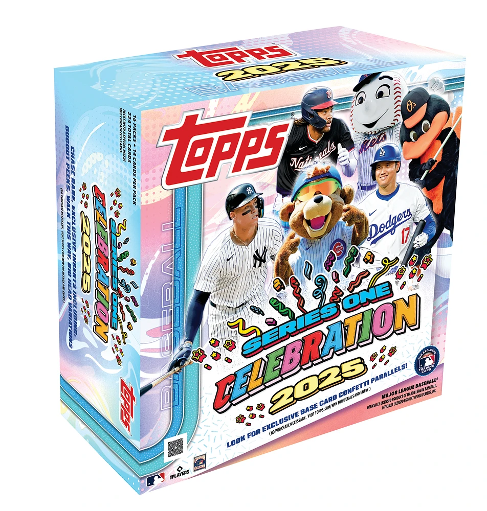 2025 Topps MLB Baseball Series 1 Celebration Mega Box