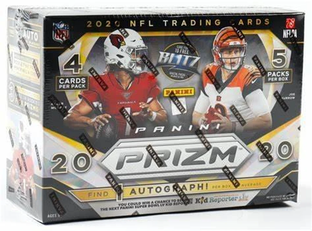 Panini 2020 NFL Football Trading Cards Prizm Mega Box