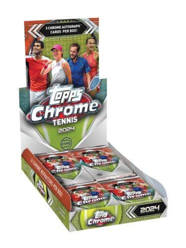 Topps Chrome 2024 Tennis Hobby Box