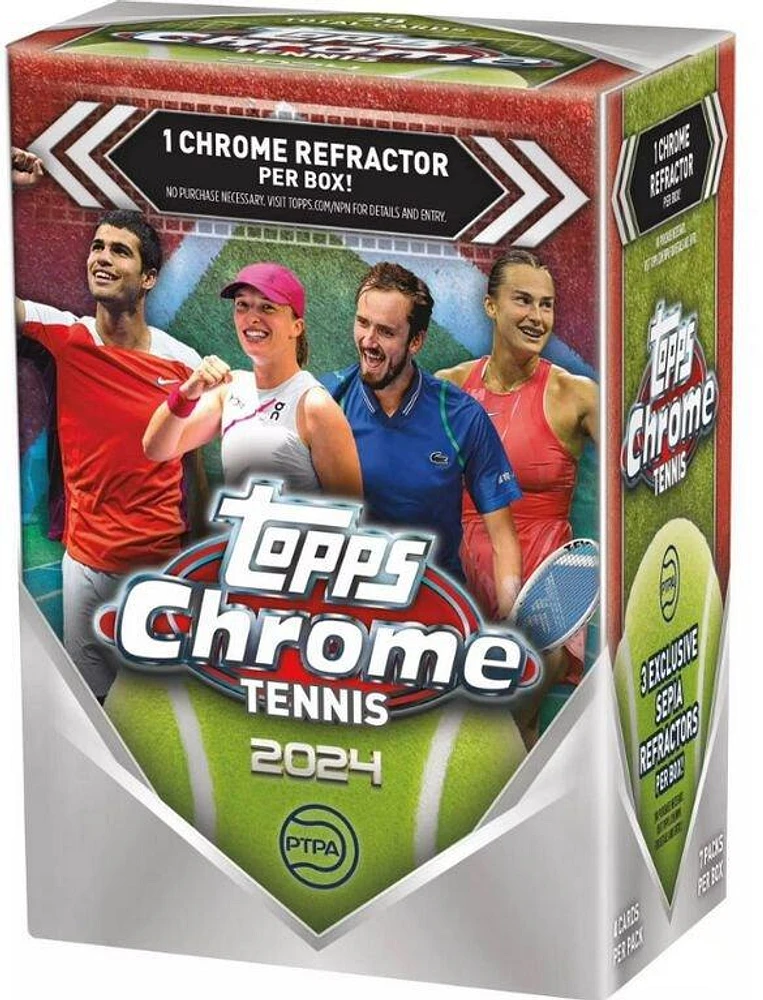 Topps Chrome 2024 Tennis Blaster Box