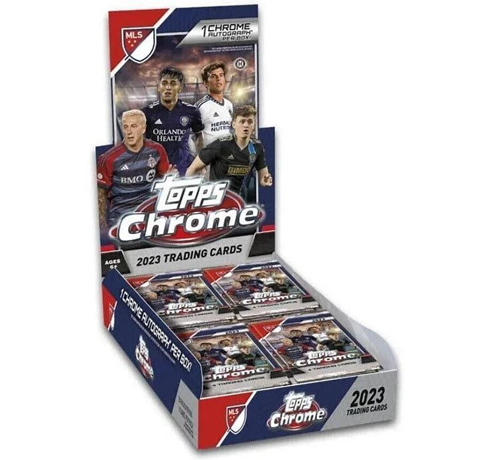 Topps Chrome 2023 Major League Soccer Hobby Box