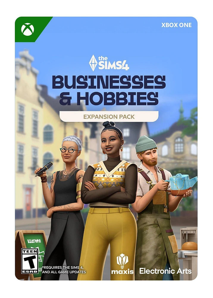 The Sims 4 Business and Hobbies Expansion Pack - Xbox Series X/S