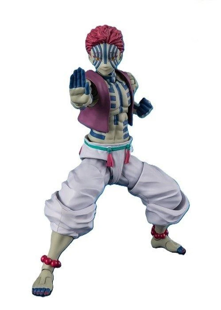 Bandai Tamashii Nations S.H.Figuarts Demon Slayer: Kimetsu no Yaiba Akaza Figure
