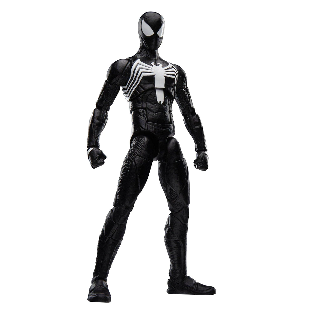 Hasbro Marvel Legends Series Gamerverse Spider-Man 2 Peter Parker (Black Suit) 6-in Action Figure