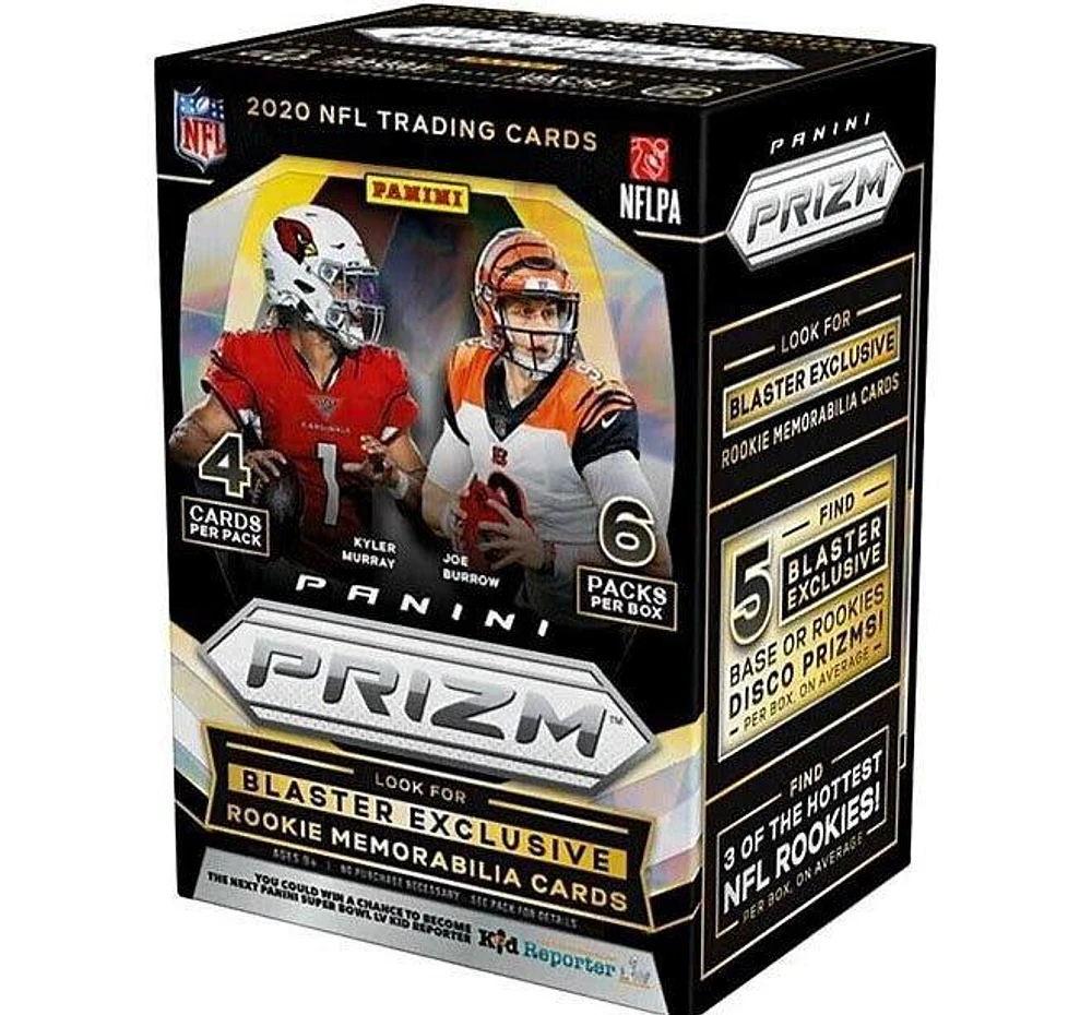 2020 Panini Prizm NFL Football Blaster Box