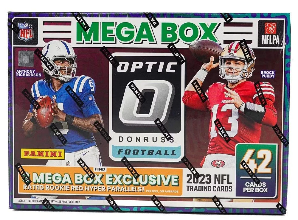 2023 Panini Donruss Optic NFL Football Hobby Mega Box