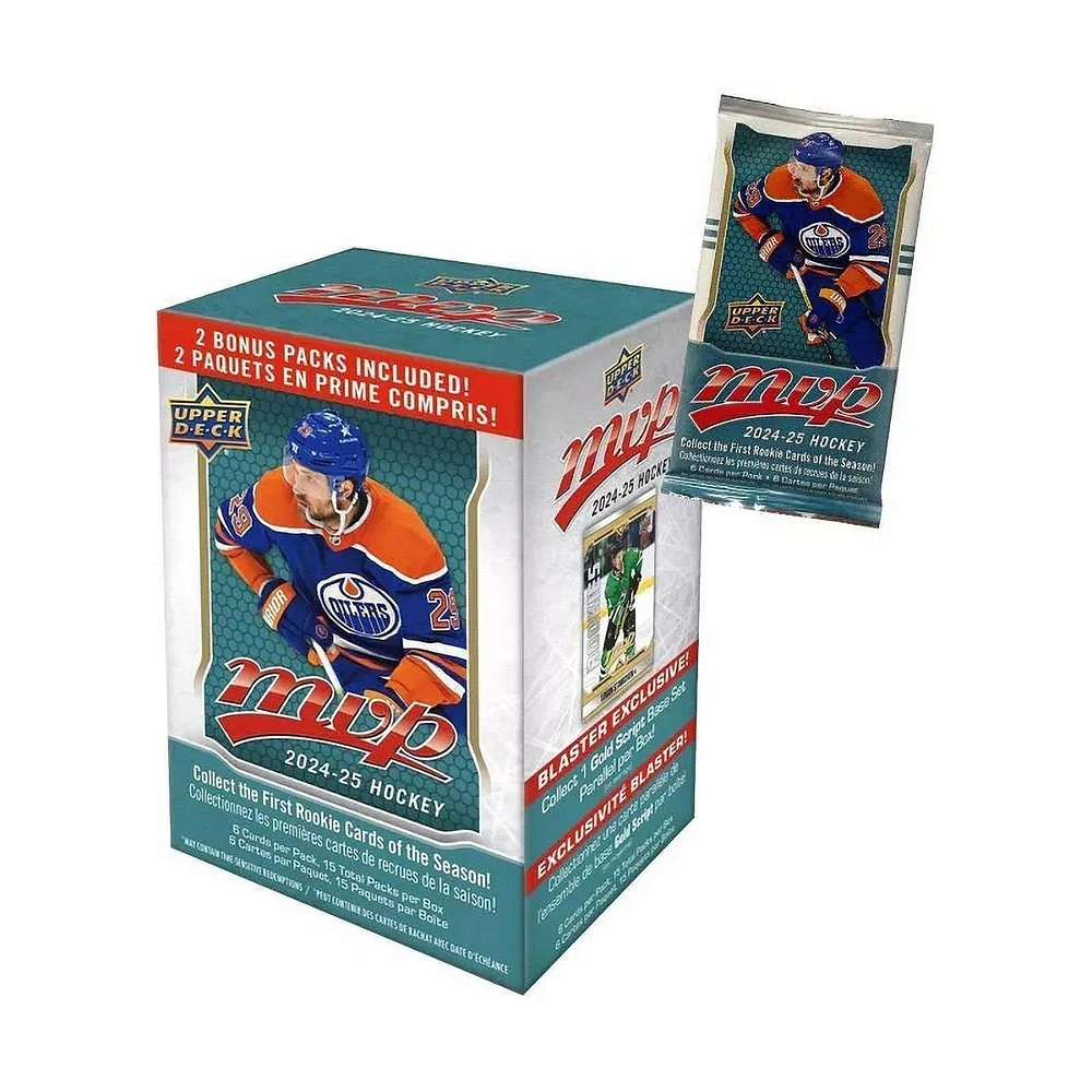 2024-25 Upper Deck MVP NHL Hockey Blaster Box