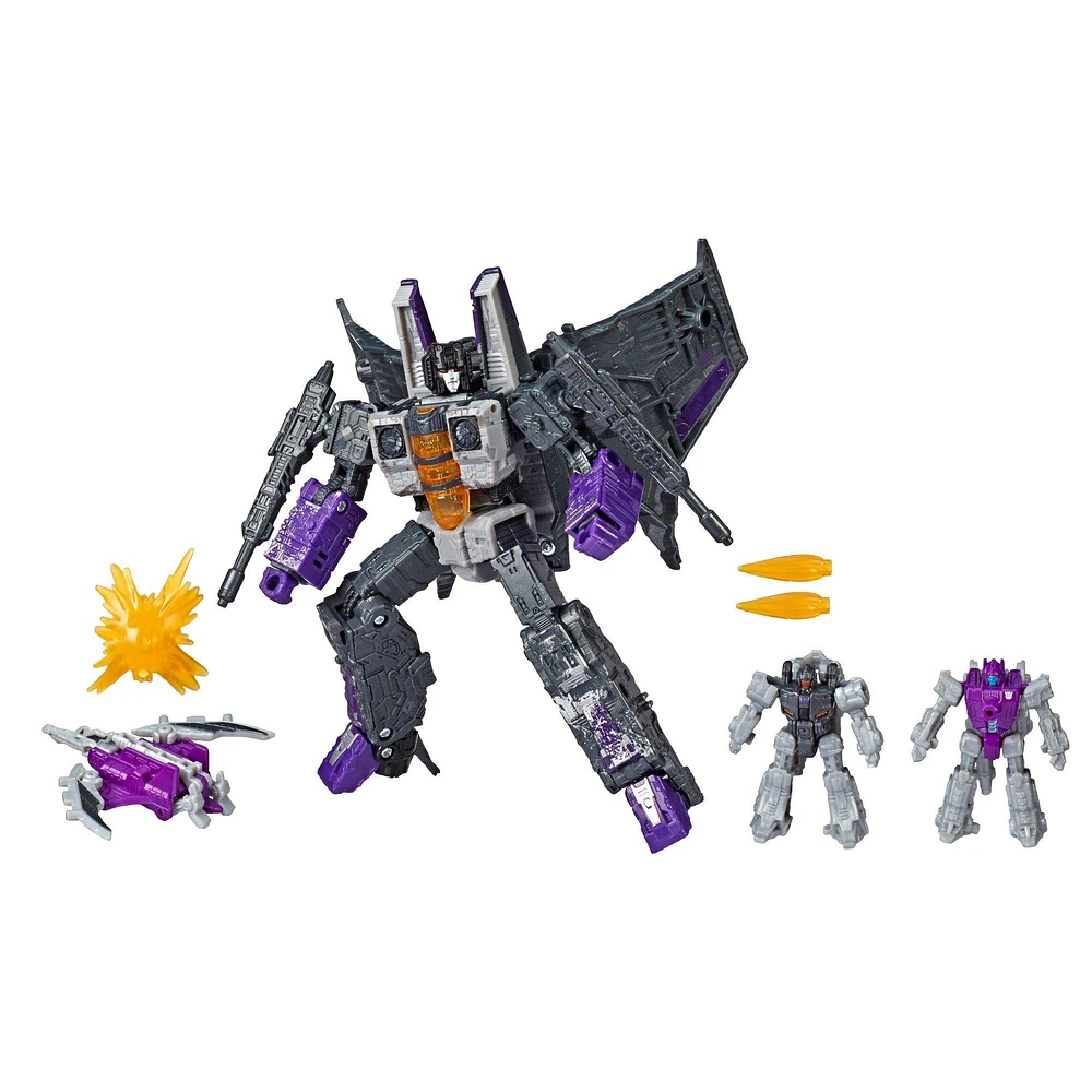 Hasbro Transformers Takara Tomy Siege War for Cybertron Trilogy WFC-S27 Decepticon Phatomstrike squadron action figure set 4-pack