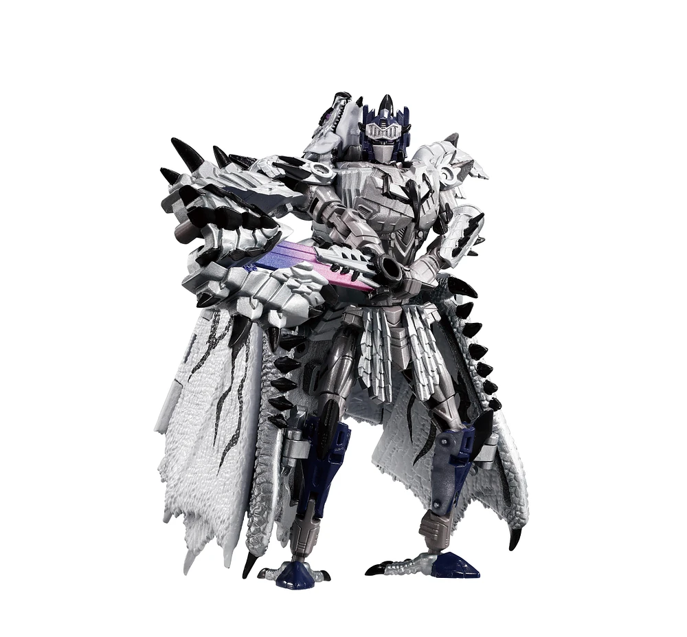 Hasbro Takara Tomy Transformers X Monster Hunter Silver Rathalos Prime 5.3-in Action Figure