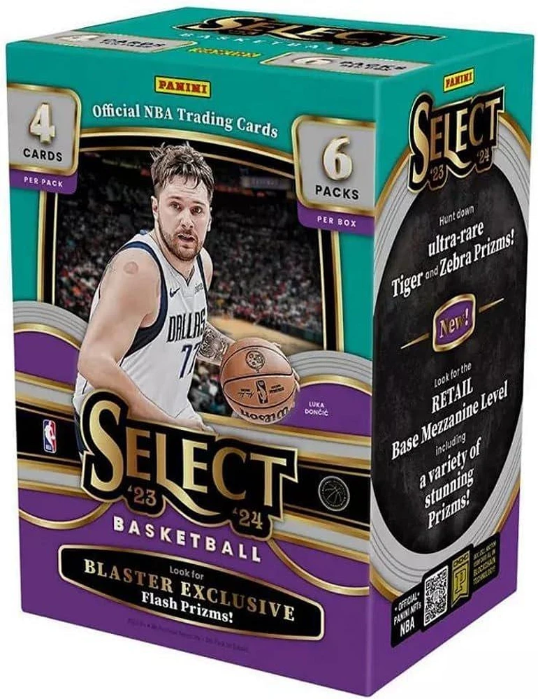 2023-24 Panini Select NBA Basketball Blaster Box