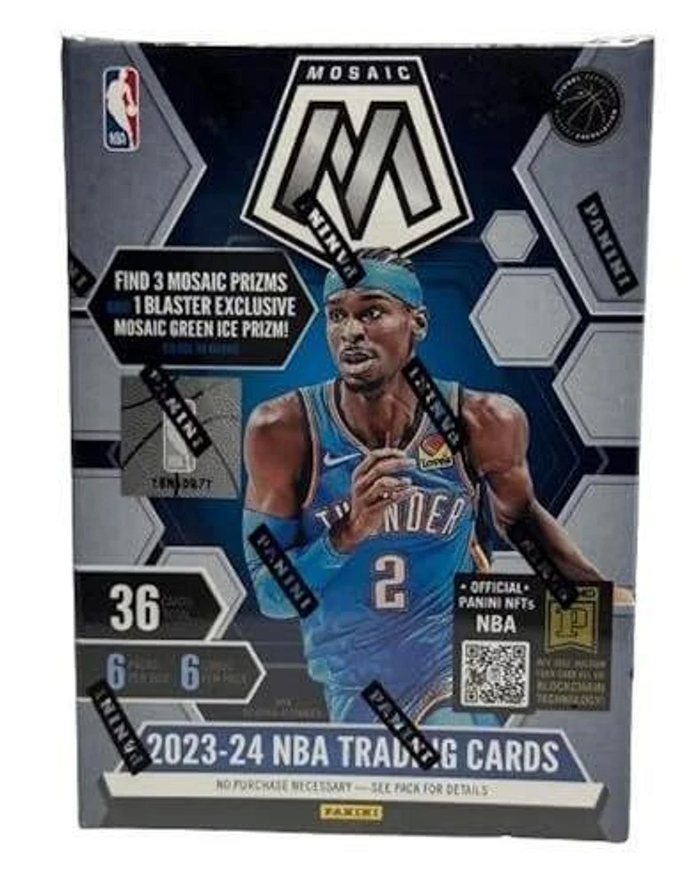 2023-24 Panini Mosaic NBA Blaster Trading Card Box