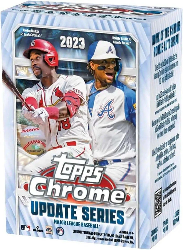 2023 Topps Chrome Update Series MLB Baseball Blaster Box