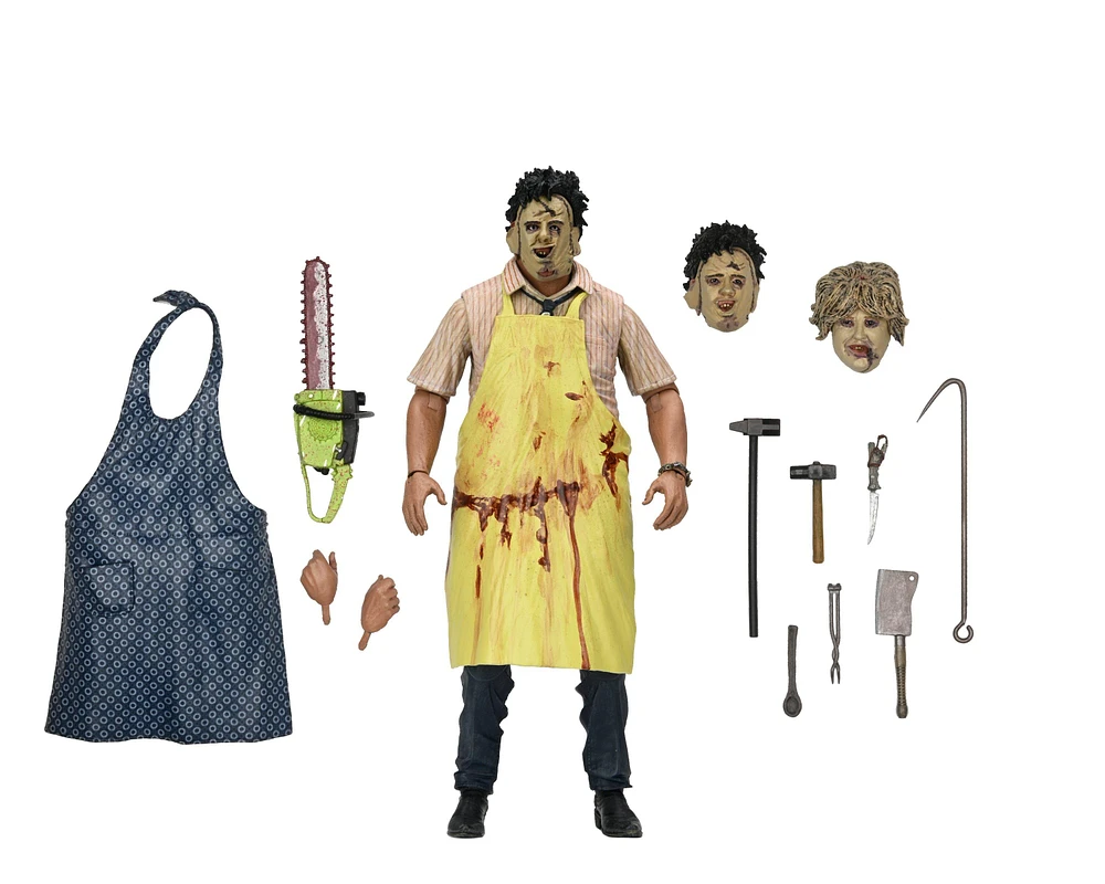 NECA Texas Chainsaw Massacre 50th Anniversary Ultimate Leatherface 7-in Action Figure