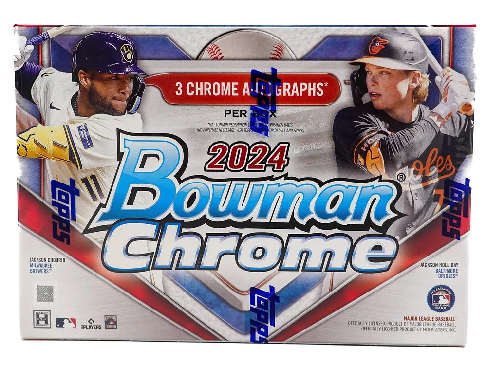 2024 Topps Bowman Chrome MLB Baseball HTA Choice Box