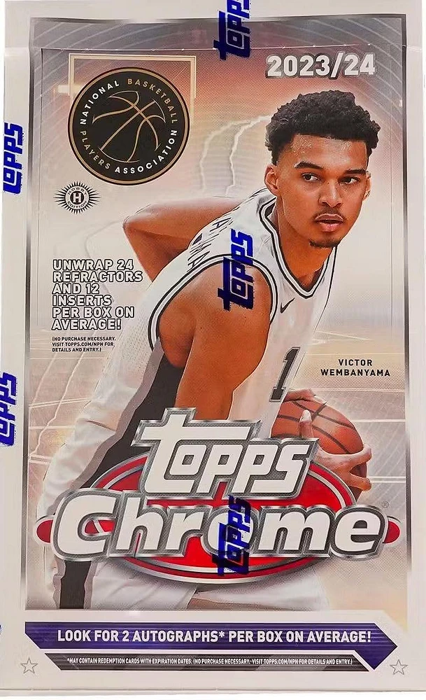 2023-24 Topps Chrome Basketball Hobby Box