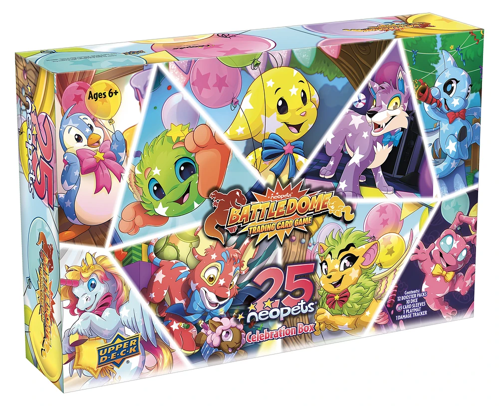 Neopets Battledome Trading Card Game 25th Anniversary Celebration Box
