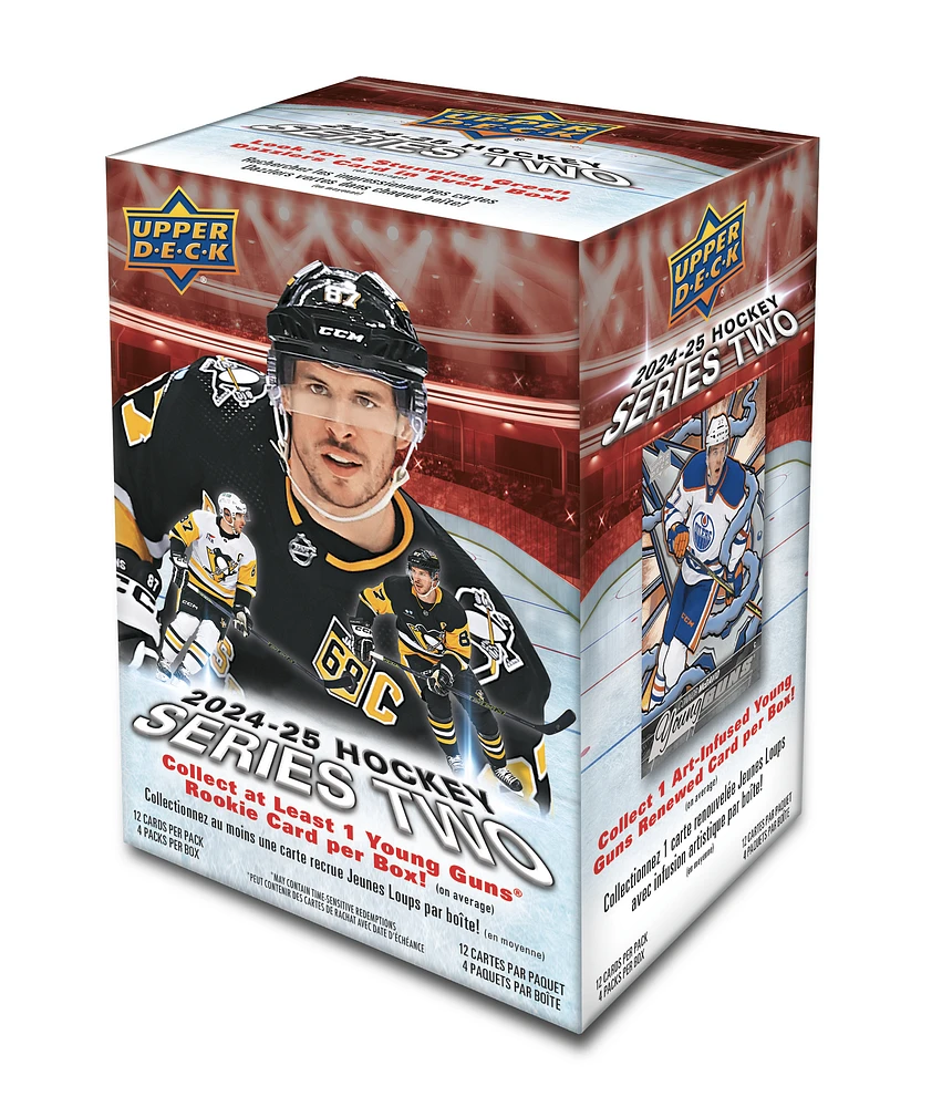 2024-25 Upper Deck Series 2 NHL Hockey Blaster Box