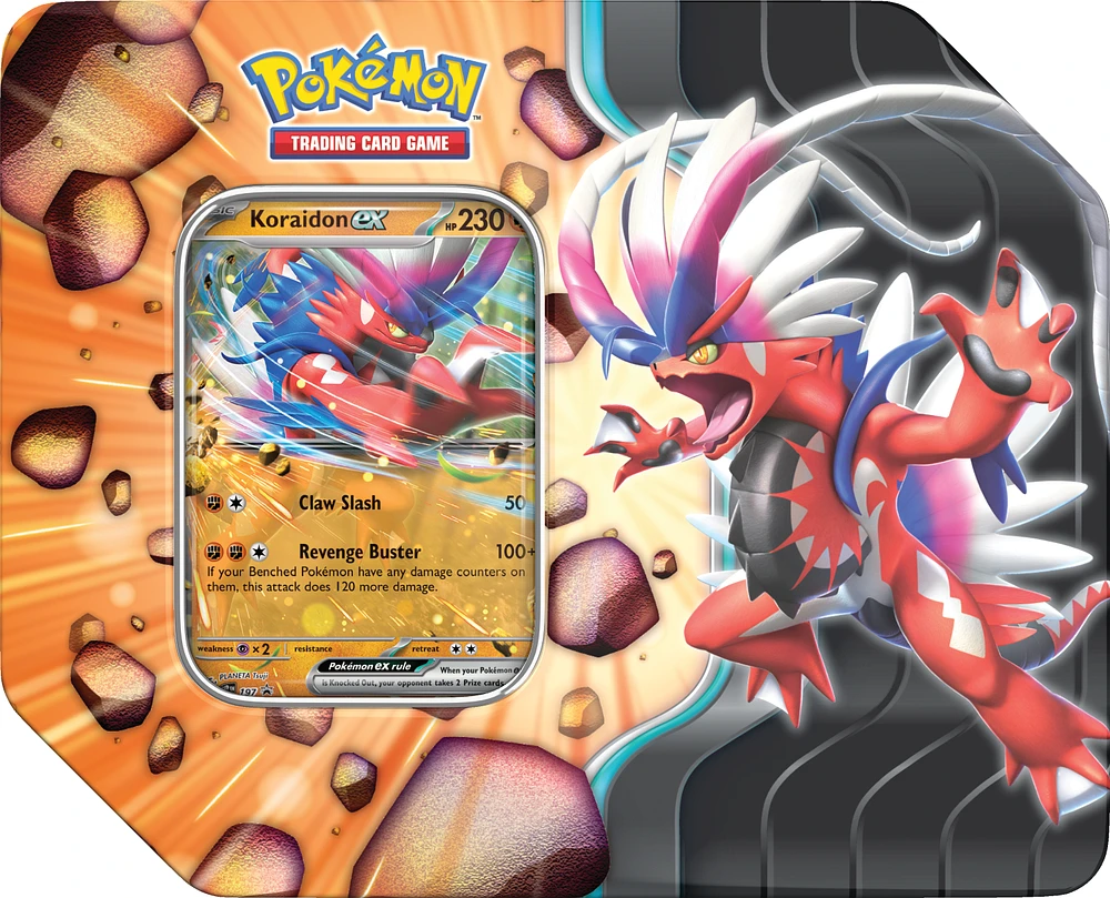 Pokemon Trading Card Game Slashing Legends Tin (Styles May Vary
