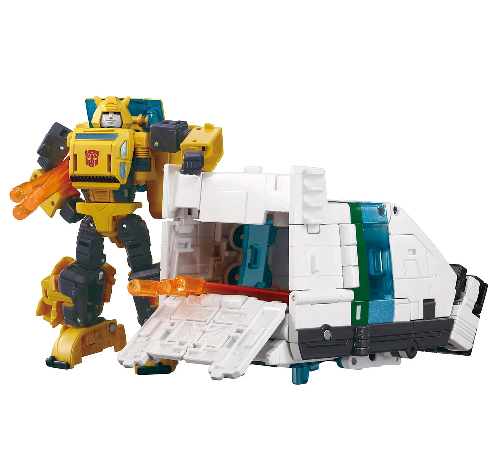 Hasbro Transformers Takara Tomy Dramatic Capture Series Cybertron Chase 4 and 5-in Action Figure Set