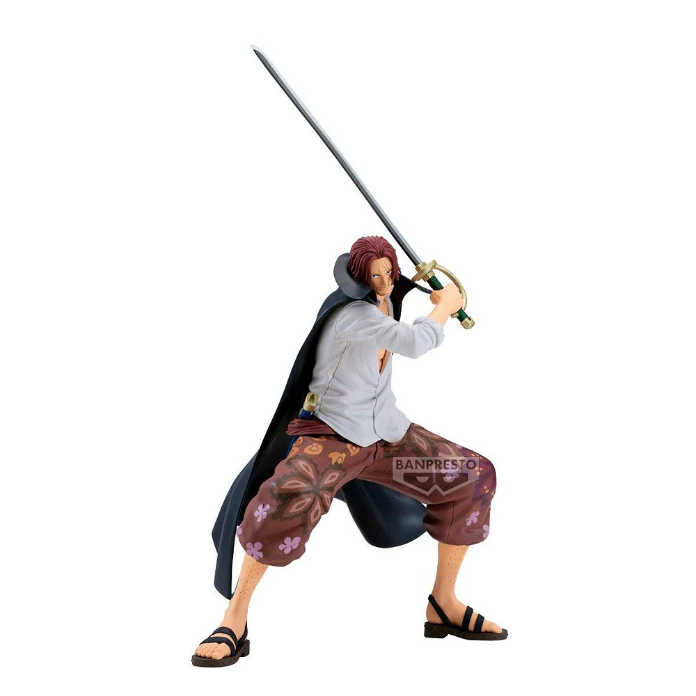 Banpresto One Piece Grandista Shanks 8.7-In Figure