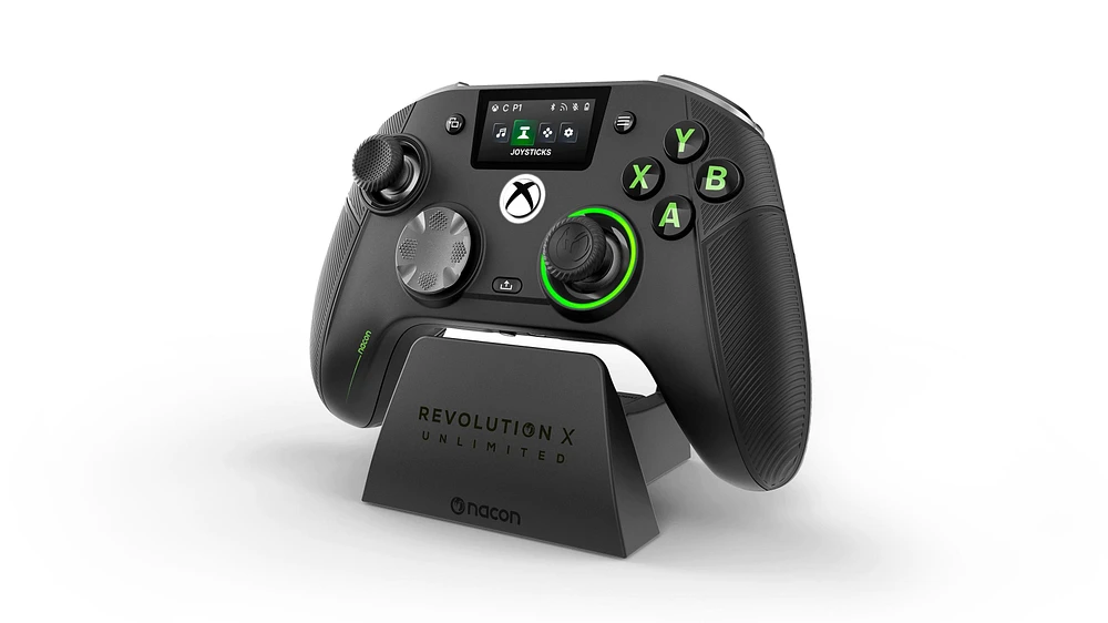 Nacon Revolution X Unlimited High-Performance Wireless Controller WIth Docking Station Designed for Xbox Series X/S, PC - Black