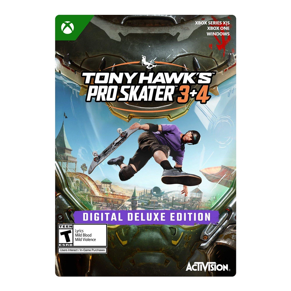 Tony Hawk’s Pro Skater 3 and 4 Deluxe - Xbox Series X