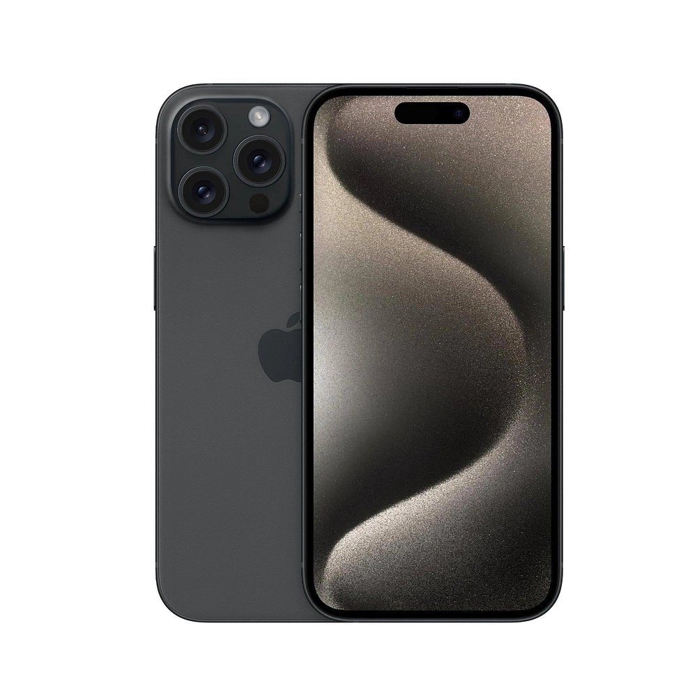 Apple iPhone 15 Pro Max 256GB (Unlocked) - Black Titanium v2