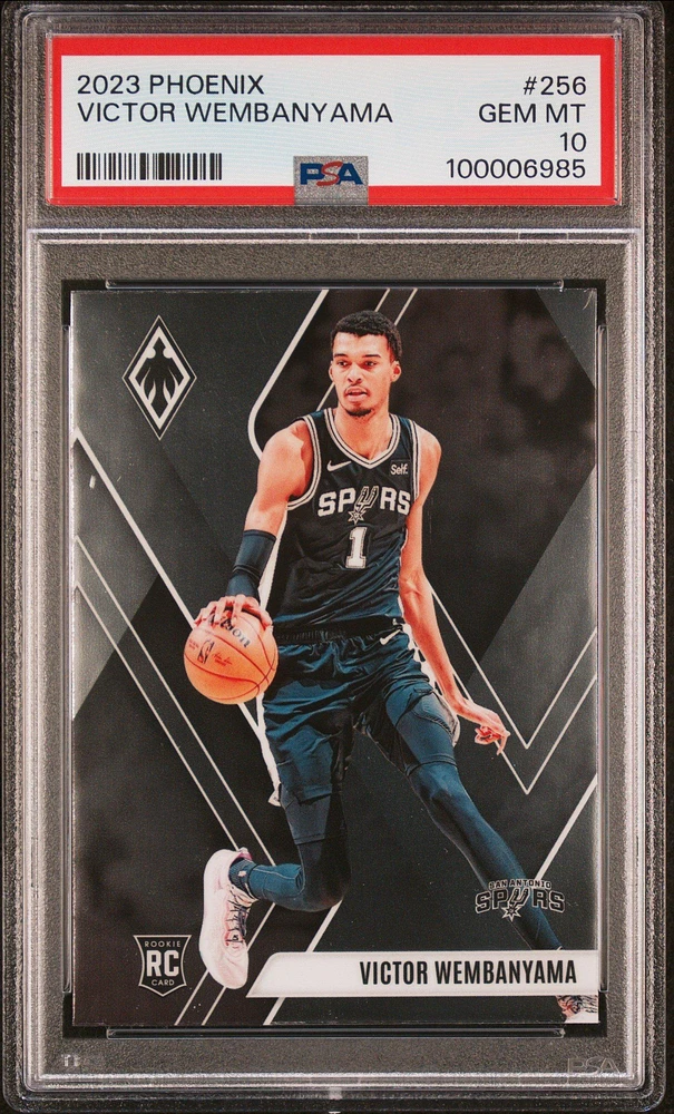 2023 Panini Phoenix 256 Victor Wembanyama PSA 10