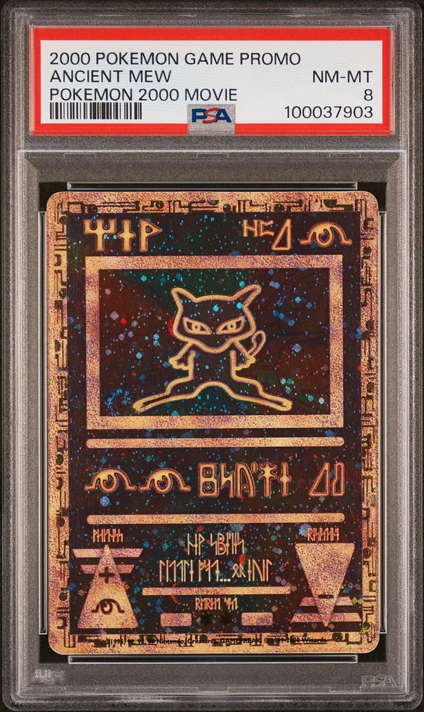 2000 Pokemon Game Movie Ancient Mew Pokemon 2000 Movie PSA