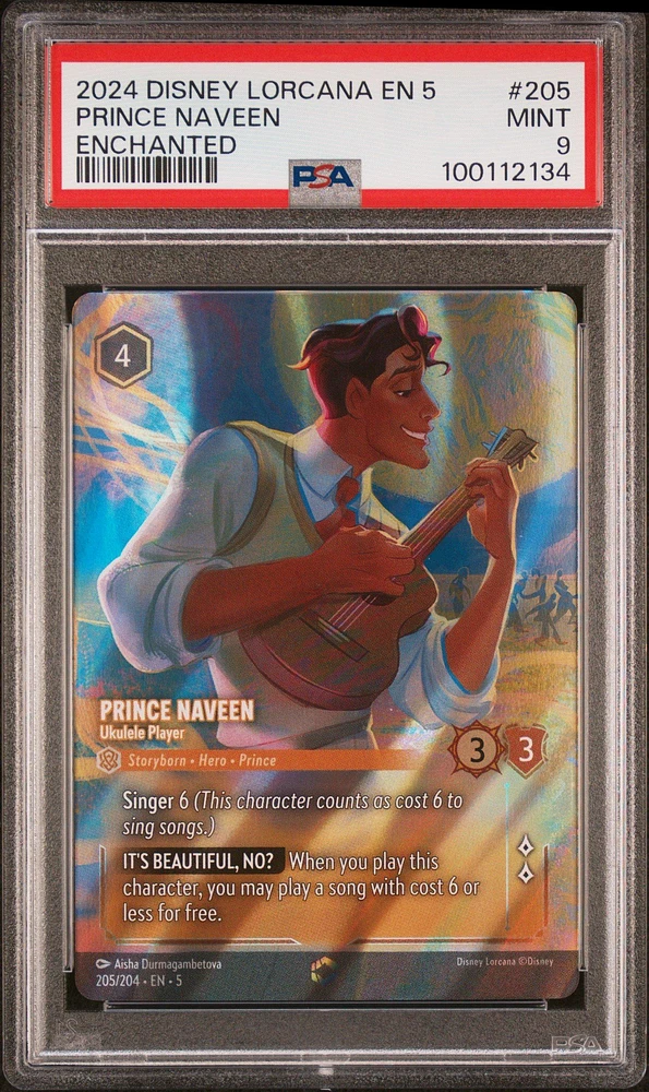 2024 Disney Lorcana En 5-shimmering Skies 205 Prince Naveen