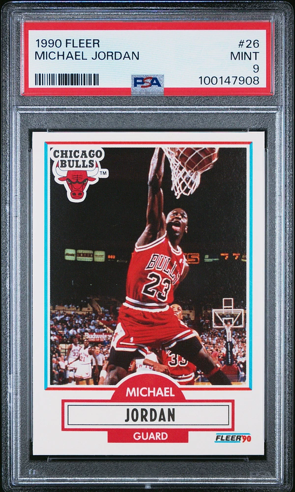 1990 Fleer 26 Michael Jordan PSA