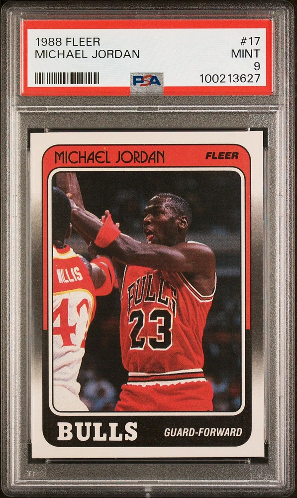 1988 Fleer 17 Michael Jordan PSA