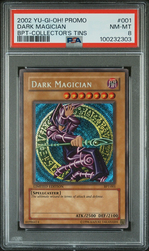 2002 Yu-gi-oh! Promo Bpt-collector's Tins 001 Dark Magician PSA
