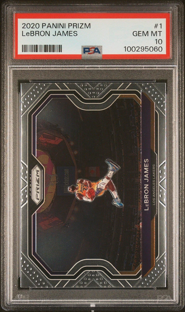 2020 Panini Prizm 1 Lebron James PSA