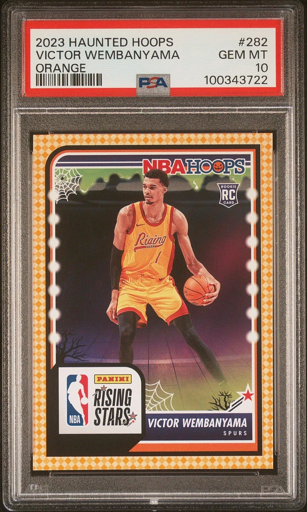 2023 Panini Haunted Hoops Victor Wembanyama PSA