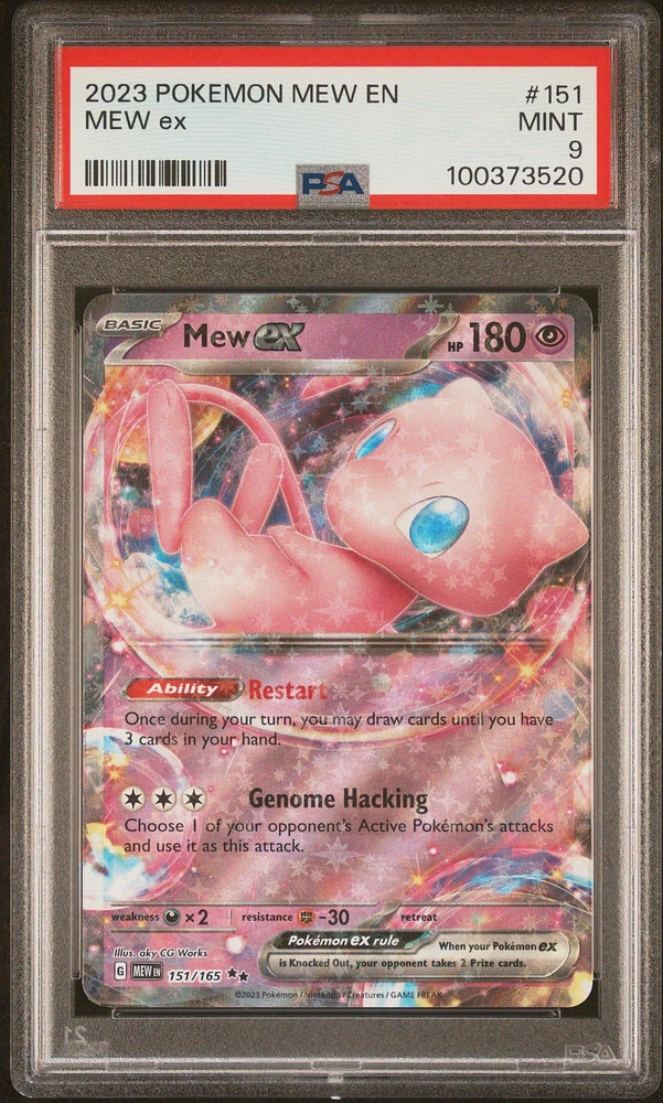 2023 Pokemon Mew En-151 151 Mew Ex PSA